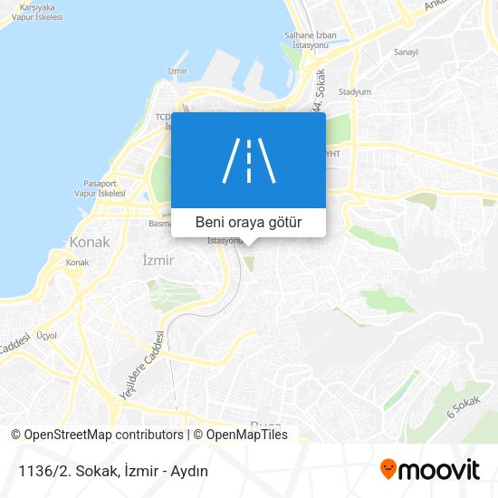 1136/2. Sokak harita