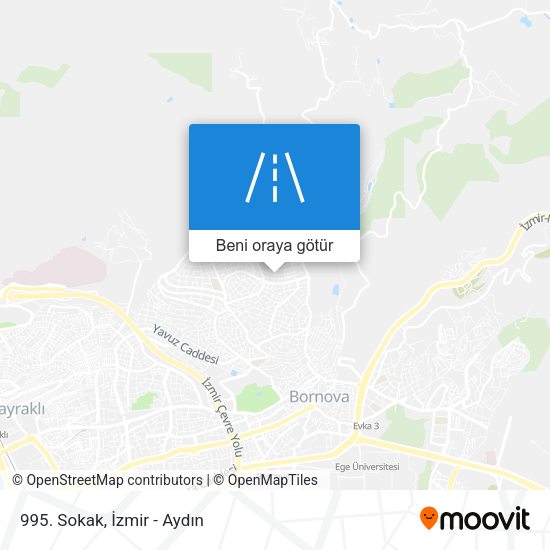 995. Sokak harita