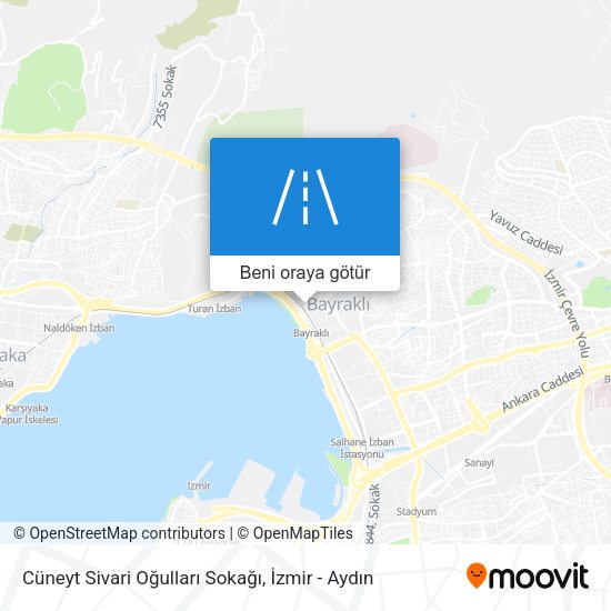 Cüneyt Sivari Oğulları Sokağı harita