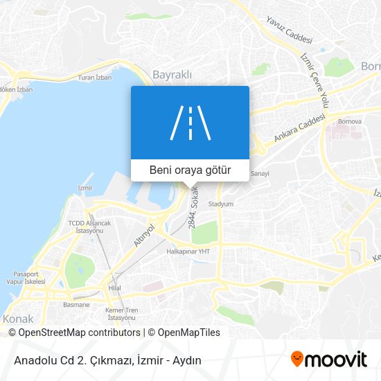 Anadolu Cd 2. Çıkmazı harita
