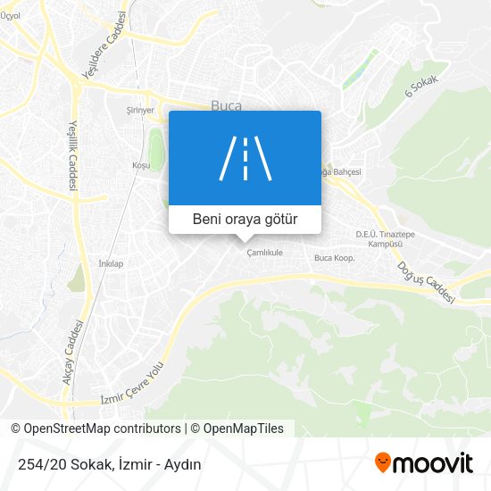 254/20 Sokak harita