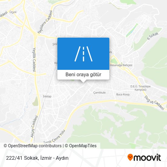 222/41 Sokak harita