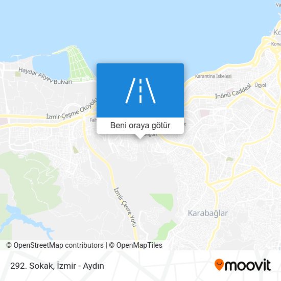 292. Sokak harita