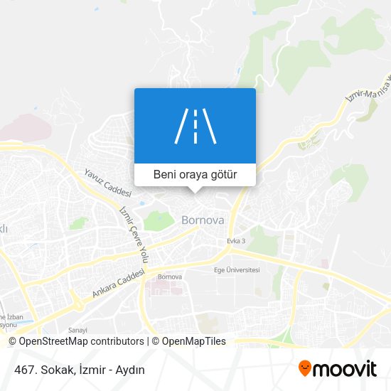 467. Sokak harita
