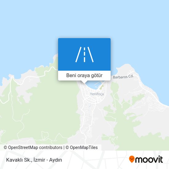 Kavaklı Sk. harita