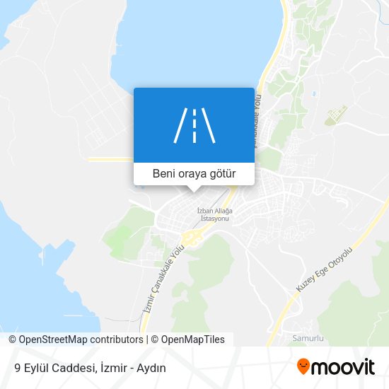 9 Eylül Caddesi harita