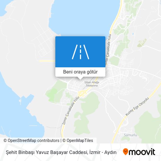 Şehit Binbaşı Yavuz Başayar Caddesi harita