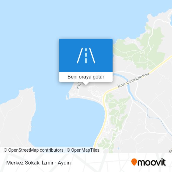 Merkez Sokak harita