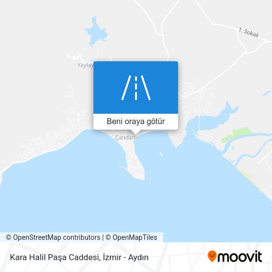 Kara Halil Paşa Caddesi harita