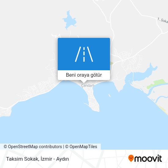 Taksim Sokak harita