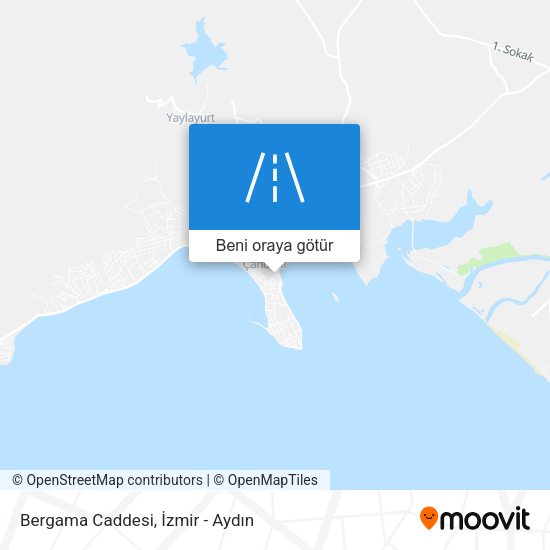 Bergama Caddesi harita