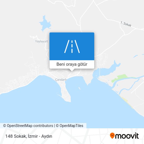 148 Sokak harita