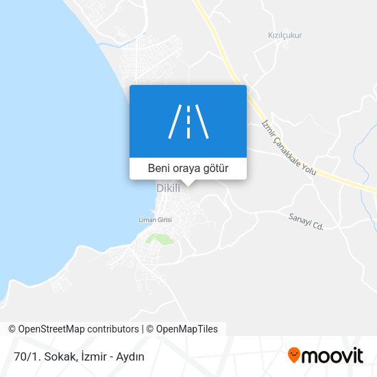 70/1. Sokak harita