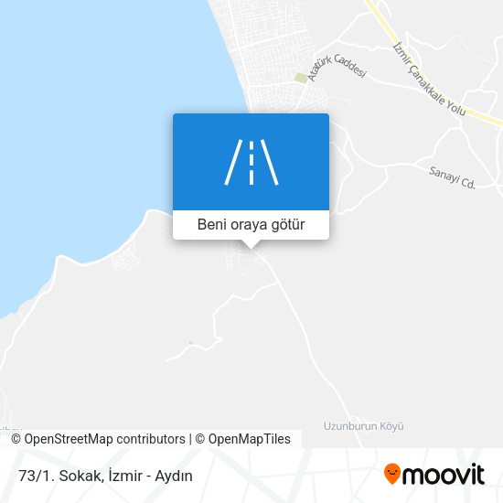 73/1. Sokak harita