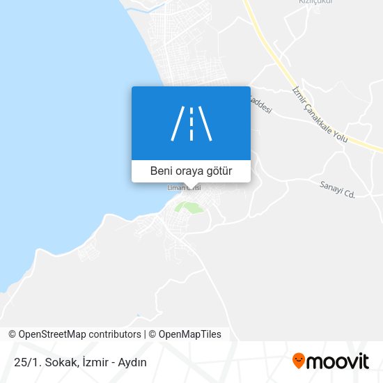 25/1. Sokak harita