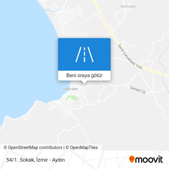 54/1. Sokak harita