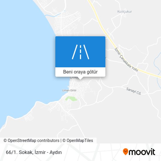 66/1. Sokak harita