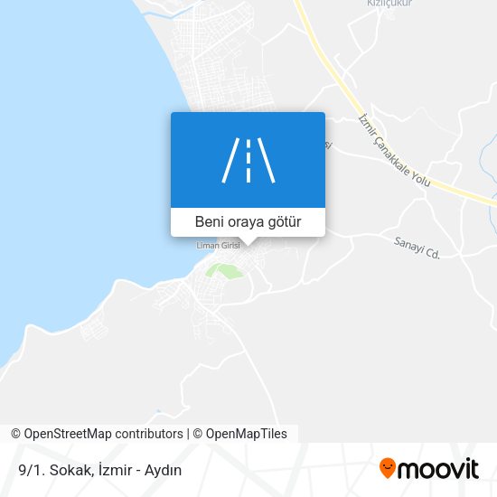 9/1. Sokak harita