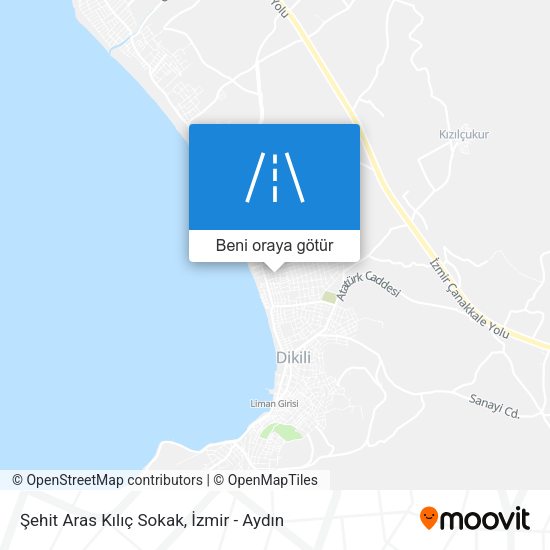 Şehit Aras Kılıç Sokak harita