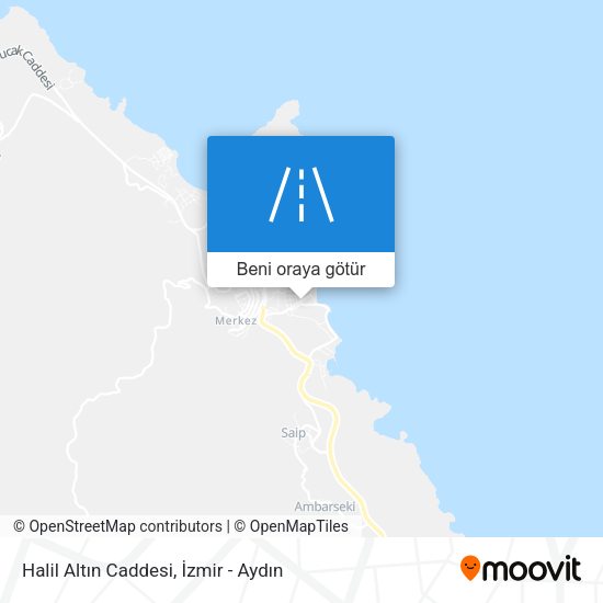Halil Altın Caddesi harita