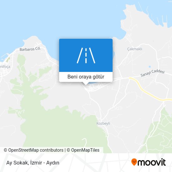 Ay Sokak harita