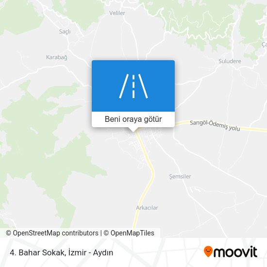 4. Bahar Sokak harita