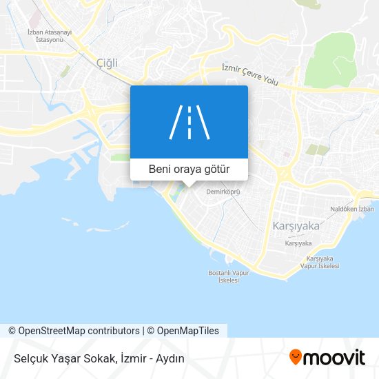 Selçuk Yaşar Sokak harita