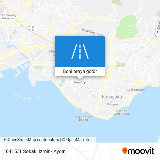 6415/1 Sokak harita
