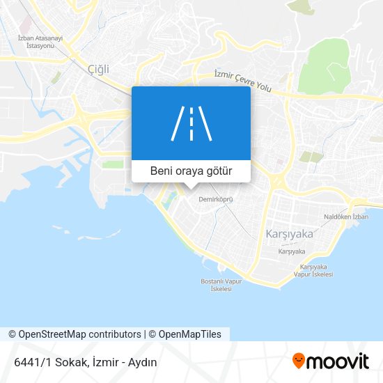 6441/1 Sokak harita