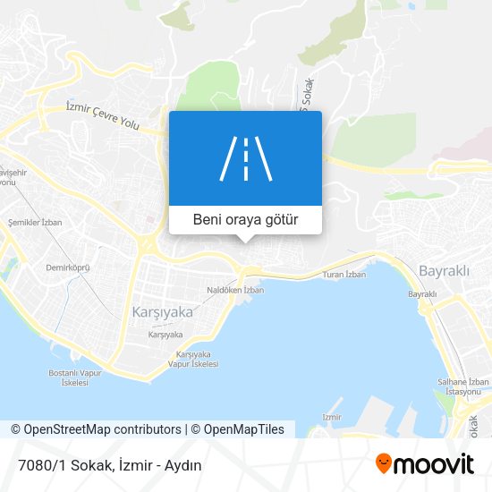 7080/1 Sokak harita