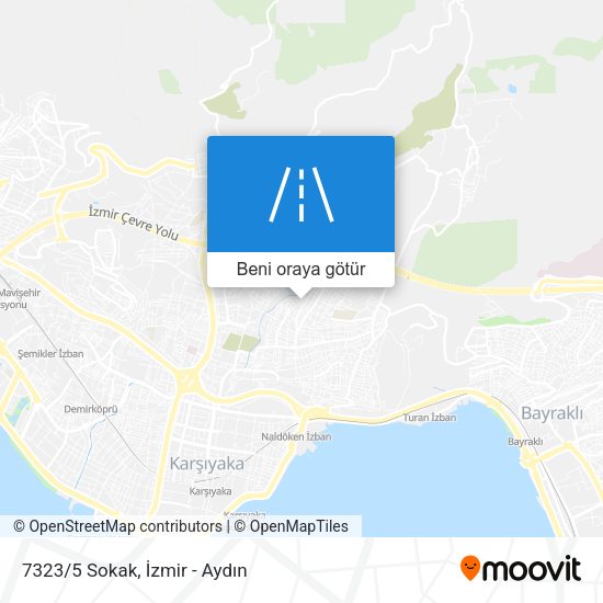 7323/5 Sokak harita