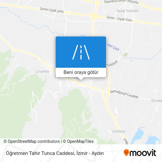 Öğretmen Tahir Tunca Caddesi harita