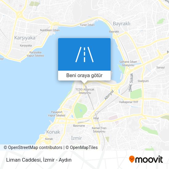 Liman Caddesi harita