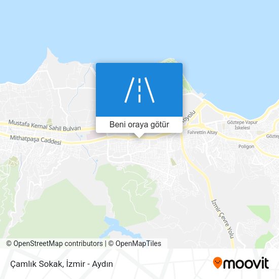 Çamlık Sokak harita