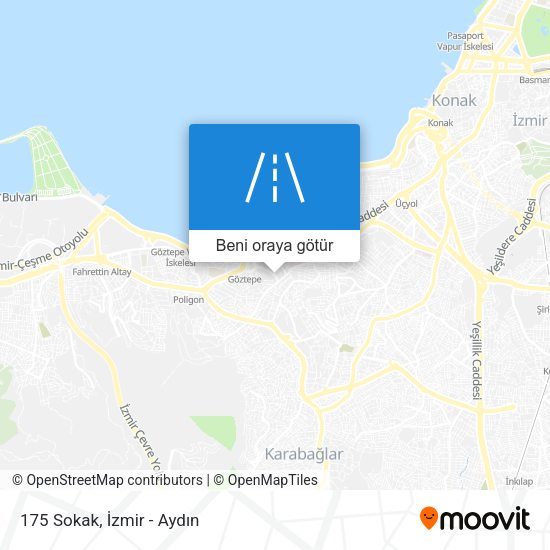 175 Sokak harita
