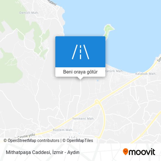 Mithatpaşa Caddesi harita
