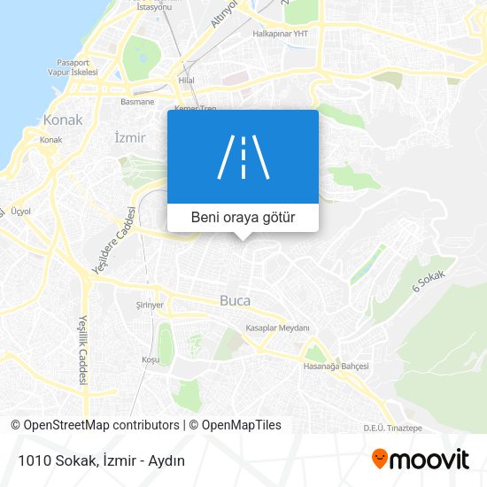 1010 Sokak harita