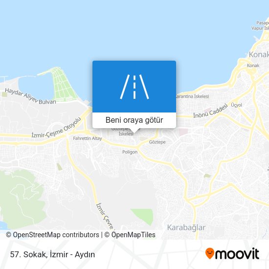 57. Sokak harita