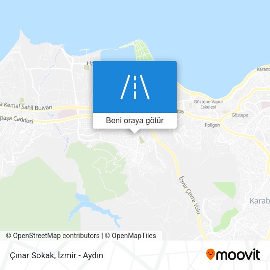 Çınar Sokak harita