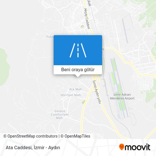 Ata Caddesi harita