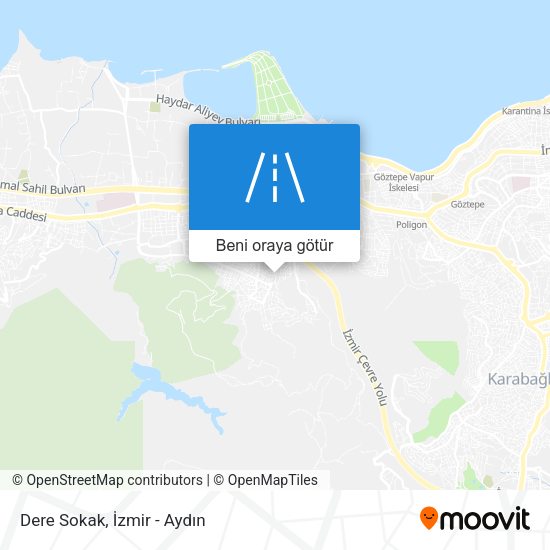 Dere Sokak harita
