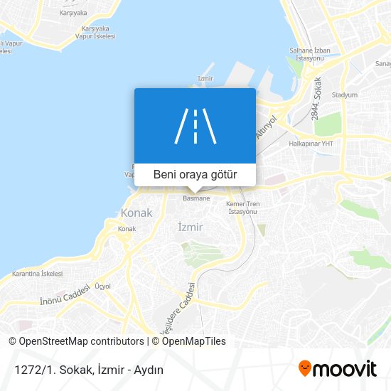 1272/1. Sokak harita