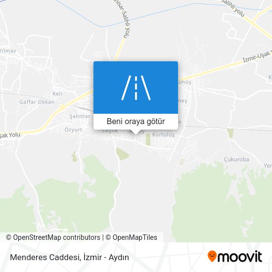 Menderes Caddesi harita