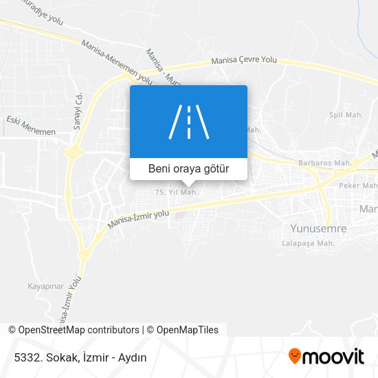 5332. Sokak harita