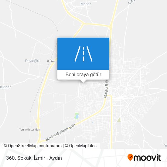 360. Sokak harita