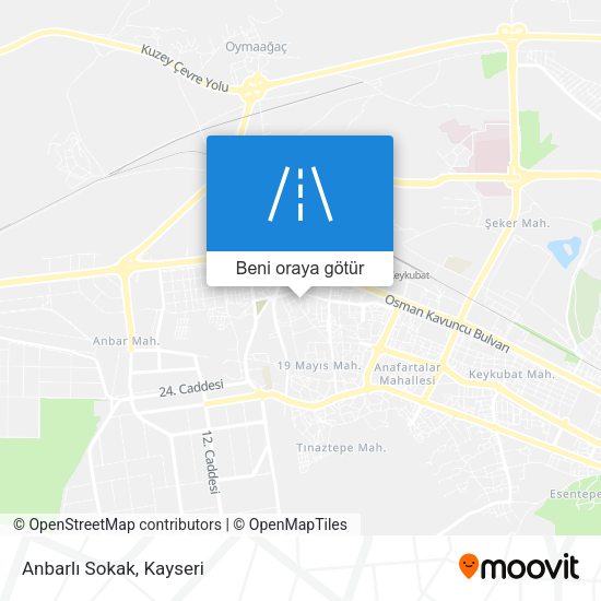 Anbarlı Sokak harita