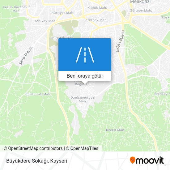 Büyükdere Sokağı harita