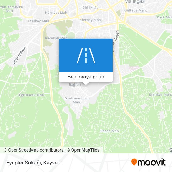 Eyüpler Sokağı harita