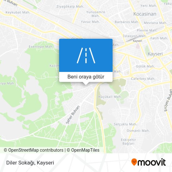 Diler Sokağı harita