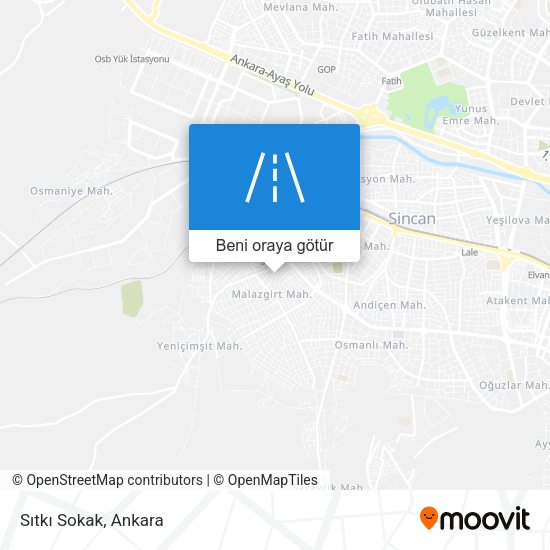 Sıtkı Sokak harita